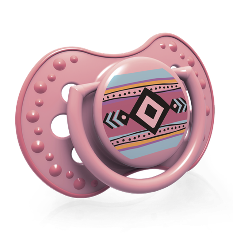 Lovi, Indian Summer Girl, silikonowy smoczek uspokajający, dynamiczny, 0-3m, 2 szt.