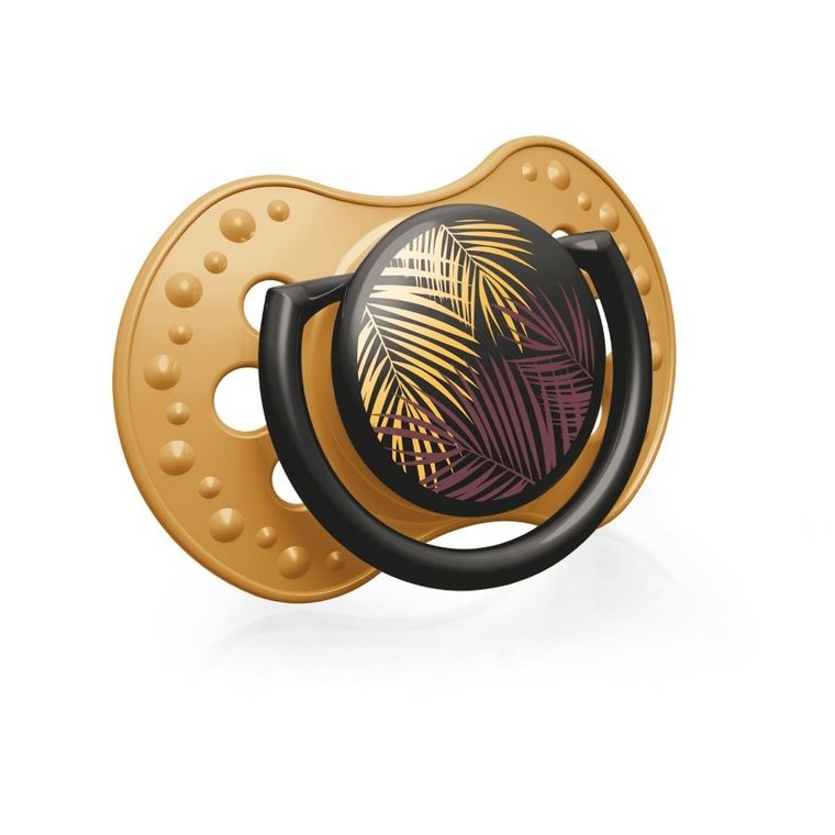 Lovi, Jungle Vibes Girl, smoczek silikonowy, dynamiczny, 0-3m, 2 szt.