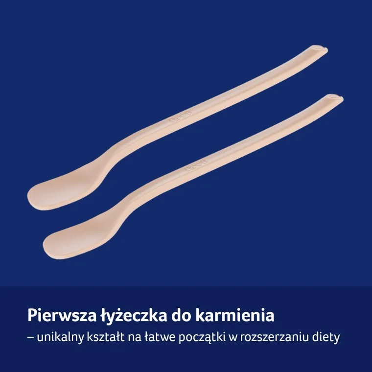 Lovi, łyżka do karmienia, Nude, 2 szt.
