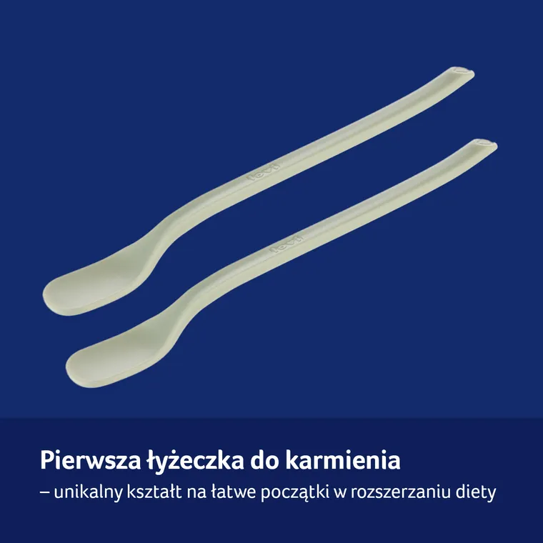 Lovi, łyżka do karmienia, Pistachio, 2 szt.