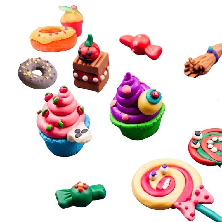 Lovin, Candy Shop, Donuty, ciastolina do modelowania