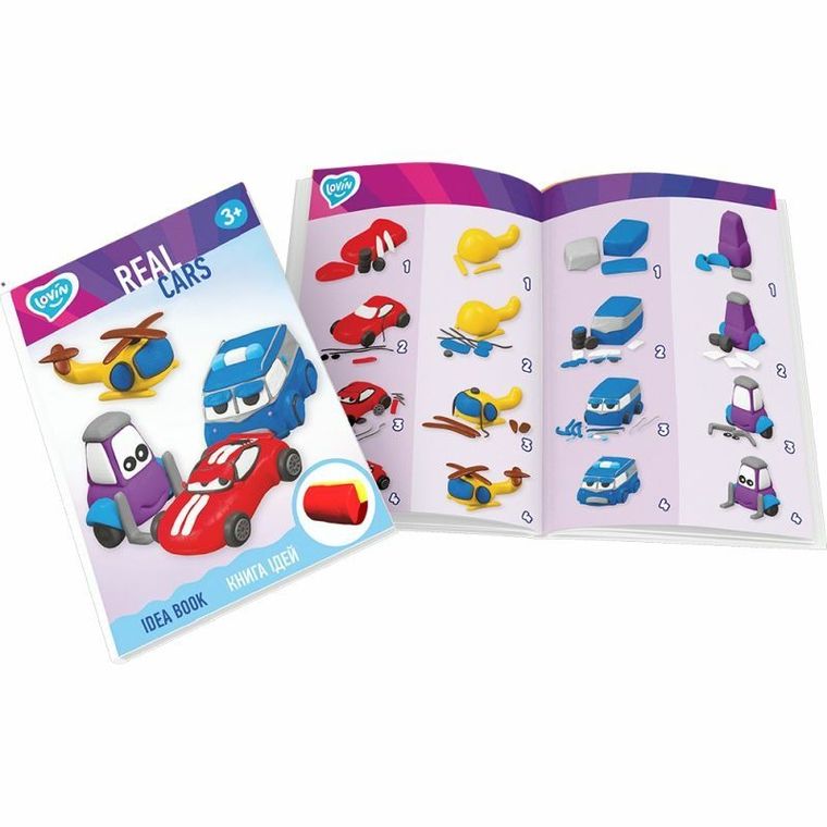 Lovin, Real Cars, Pojazdy, ciastolina do modelowania