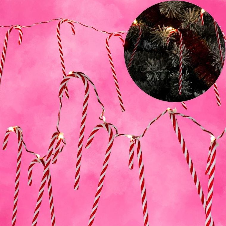 Luca, girlanda świetlna, biały ciepły, 10 LED