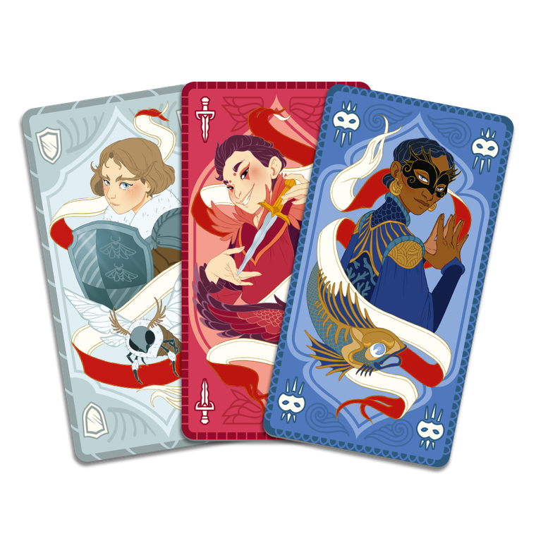 Lucky Duck Games, Dworzanie, gra karciana