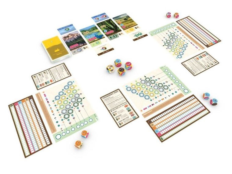 Lucky Duck Games, Kaskadia: Wzgórza, gra strategiczna