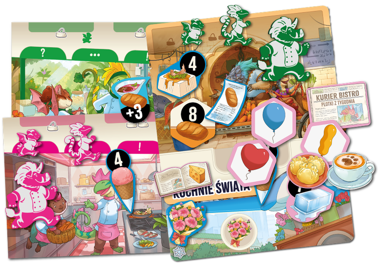 Lucky Duck Games, Zwierzęce rewolucje: Jadłowózki, dodatek do gry