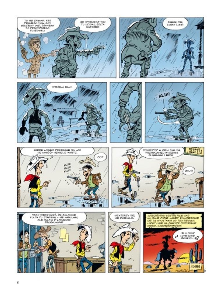Lucky Luke - Kid Lucky. Tom 2. Niebezpieczne lasso