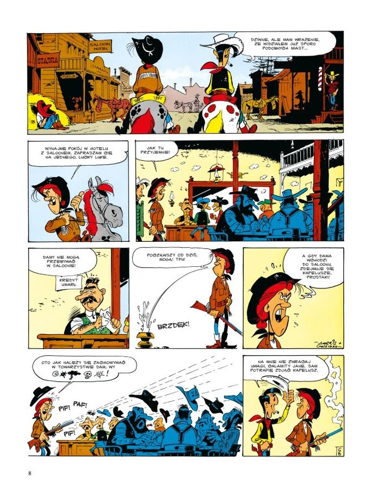 Lucky Luke. Calamity Jane