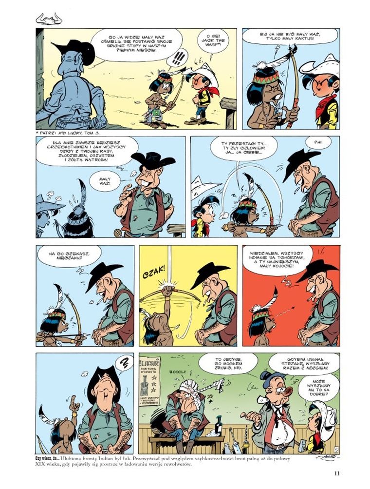 Lucky Luke. Kid Lucky. Tom 4. Podążaj za strzałą