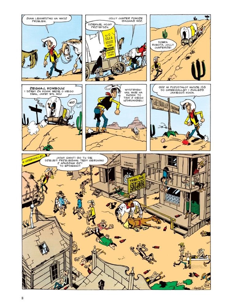 Lucky Luke. Tom 7. Eliksir doktora Doxeya