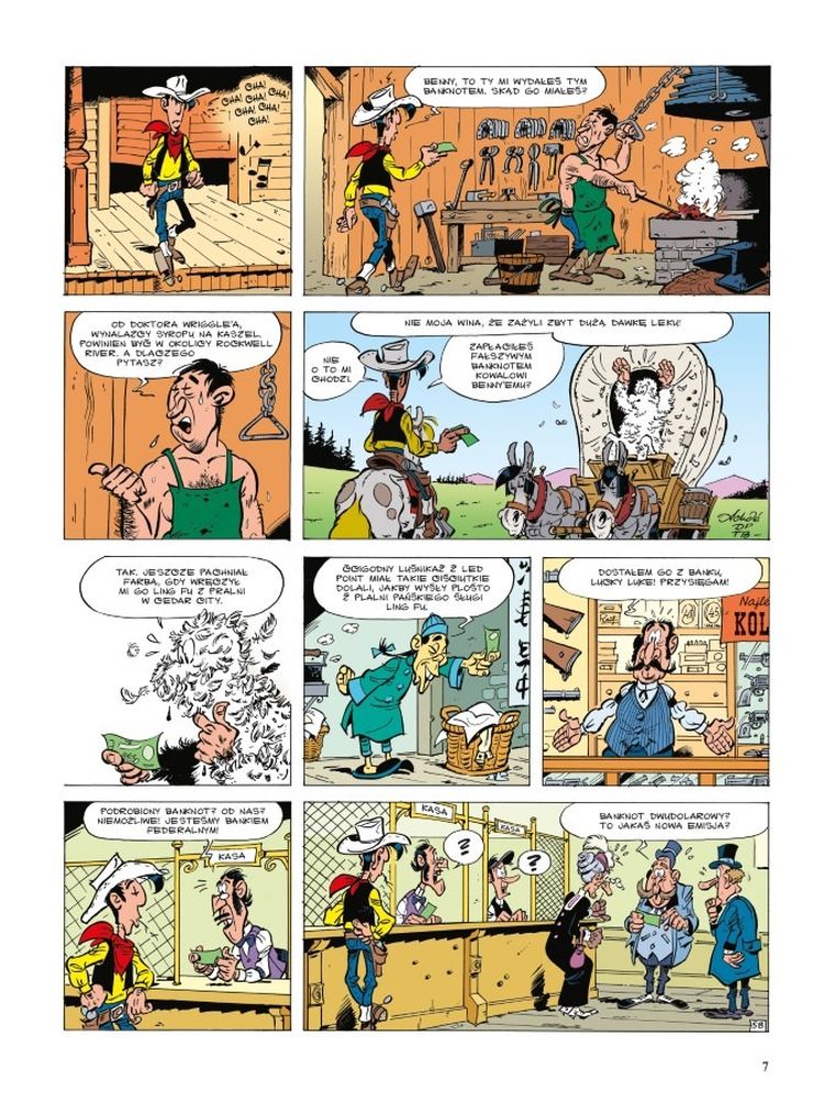 Lucky Luke. Tom 74. Lucky Luke kontra Pinkerton