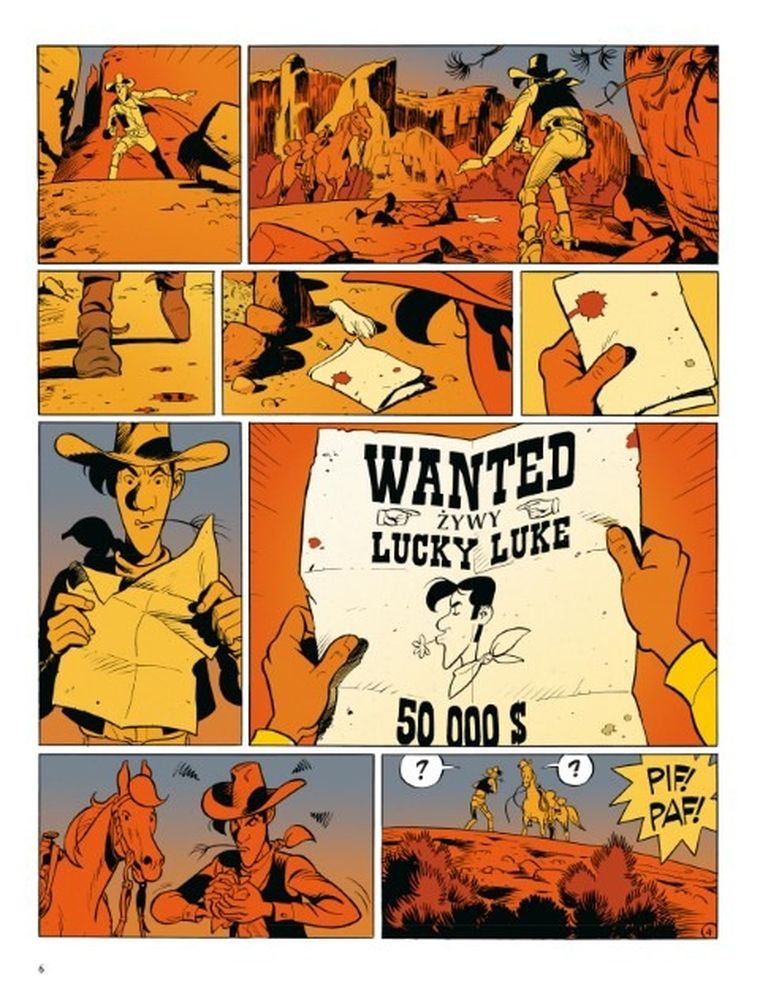 Lucky Luke. Wanted Lucky Luke!