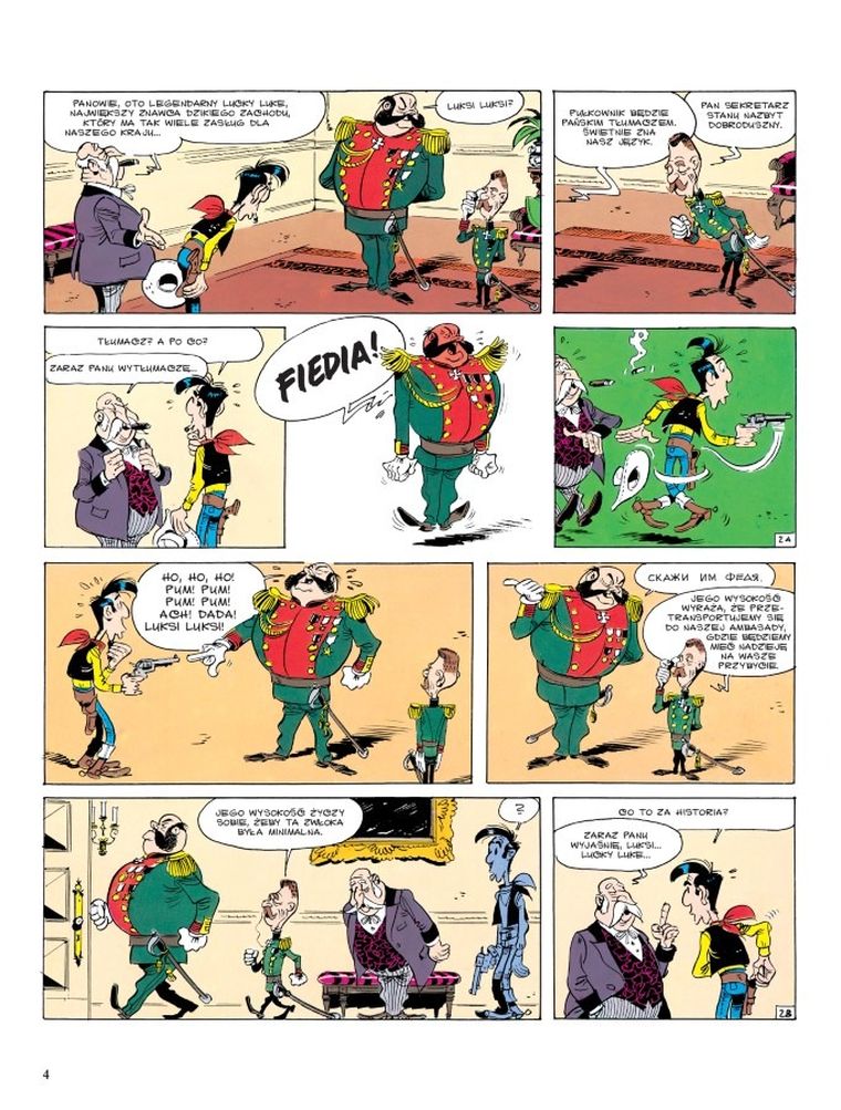 Lucky Luke. Wielki książę