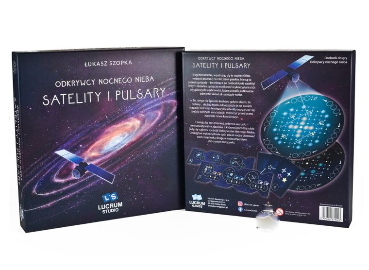 Lucrum Games, Odkrywcy nocnego nieba: Satelity i pulsary, dodatek do gry