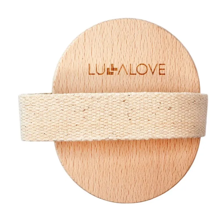 LullaLove, szczotka do masażu ciała na sucho, włókno tampico z agawy