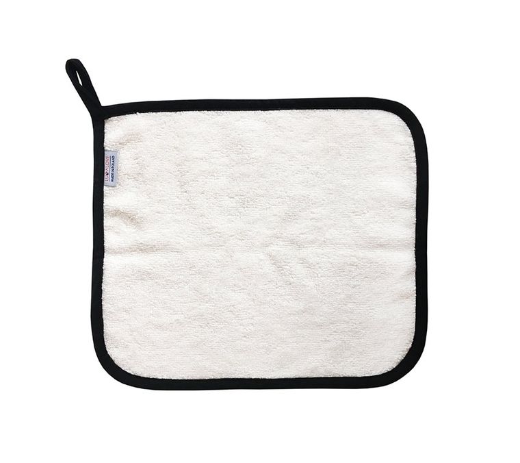 LullaLove, zestaw ręczników bambusowych do osuszania twarzy, 25-29 cm, 2 szt.