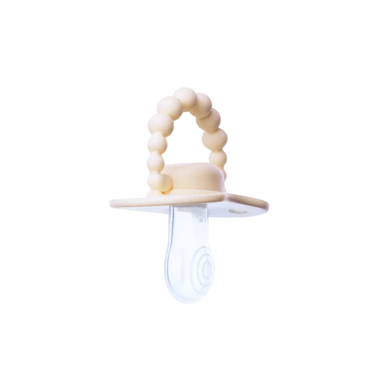 LUU Kids, smoczek pozycjonujący, American Cream, 3-6m