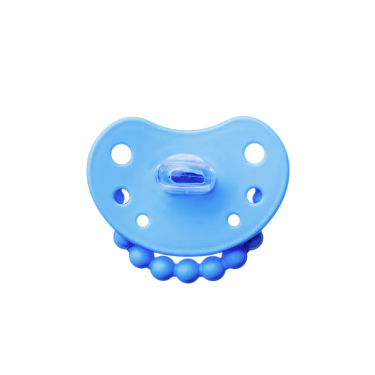 LUU Kids, smoczek pozycjonujący, Greek Sky, 0-3m