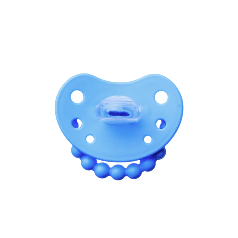 LUU Kids, smoczek pozycjonujący, Greek Sky, 3-6m