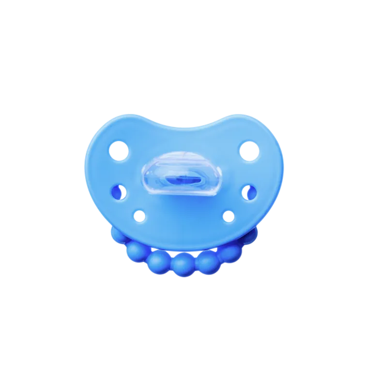 LUU Kids, smoczek pozycjonujący, Greek Sky, 6m+