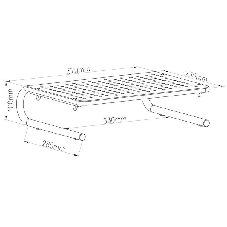 Maclean, podstawka pod monitor, laptop, drukarkę, 13-32", MC-948