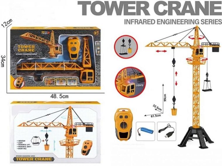 Madej, Dźwig, pojazd budowlany zdalnie sterowany