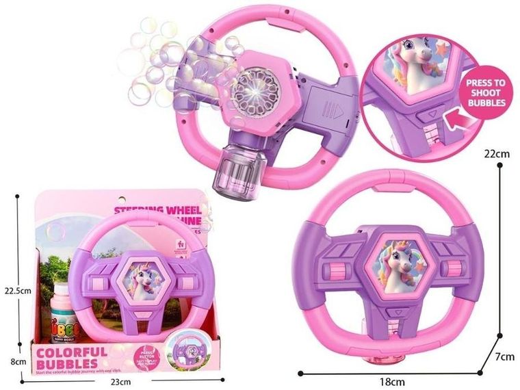 Madej, Jednorożec, kierownica na bańki mydlane