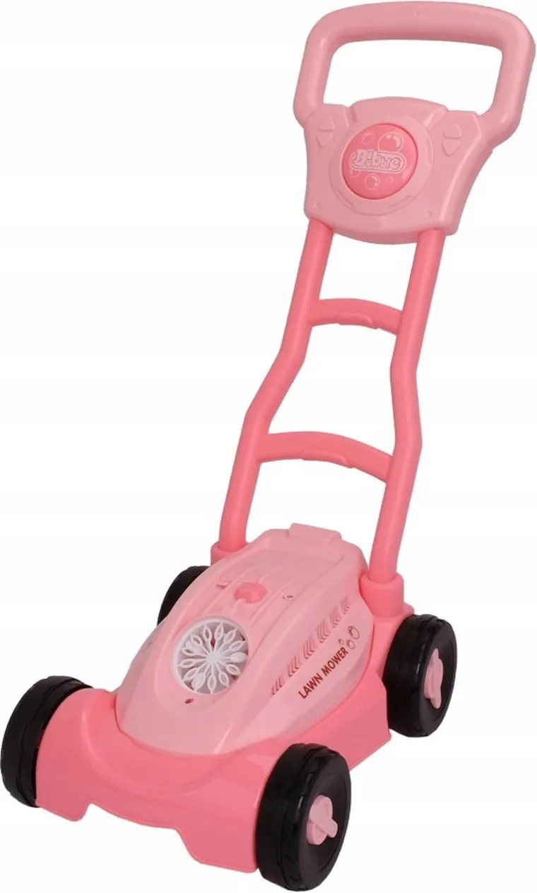 Madej, kosiarka na bańki ze światłem, różowa