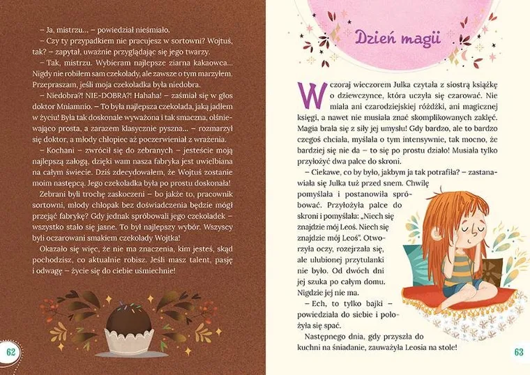 Mądre bajki - dobranocki. Duże litery