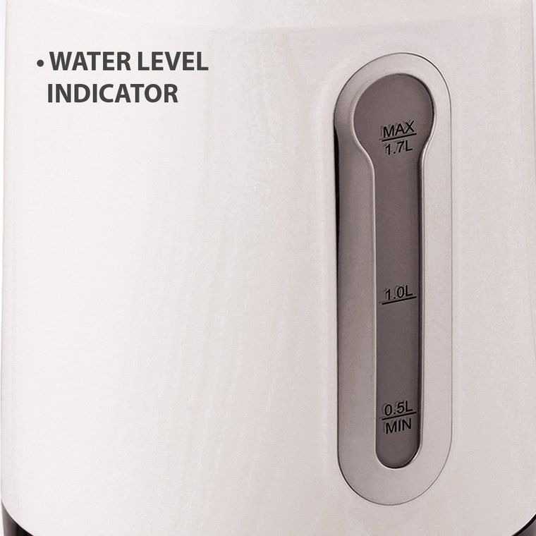 Maestro, czajnik elektryczny, biały, 1,7l, 2000W, MR-041