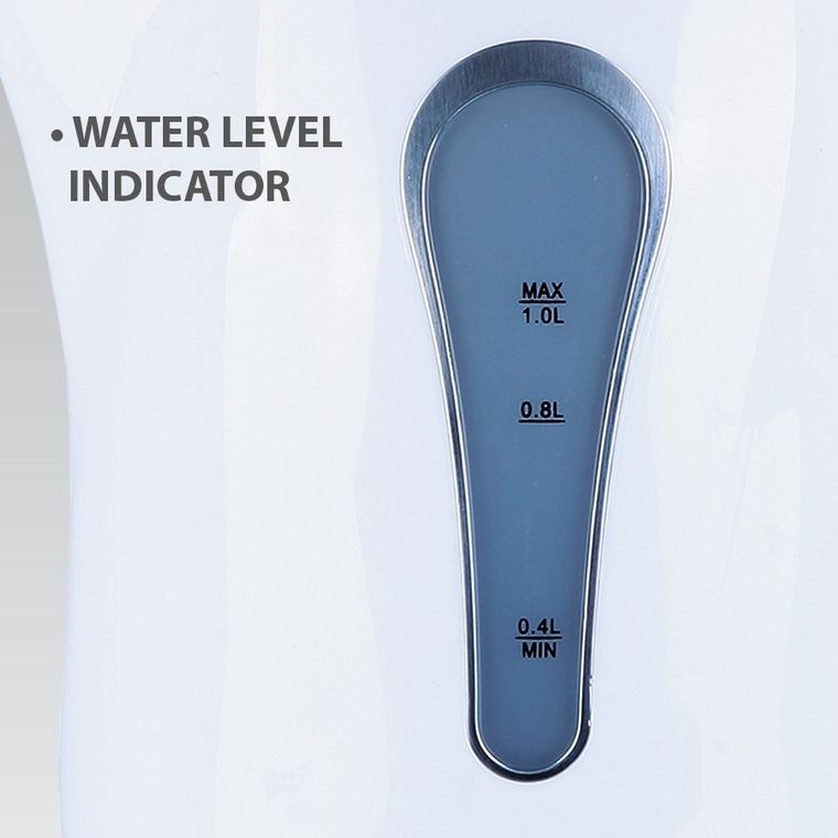 Maestro, czajnik elektryczny, niebieski, 1l, 1000W, MR-028