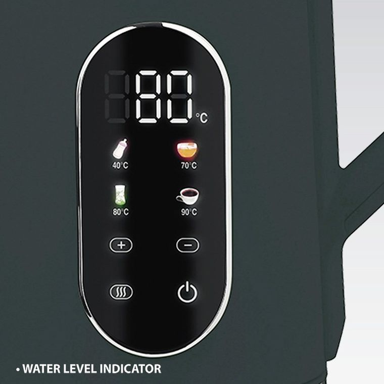 Maestro, czajnik elektryczny, zielony, 1,7l, 2220W, MR-023