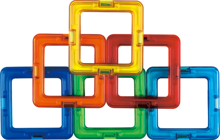 Magformers, Basic, Idea Pop Set, klocki magnetyczne, 10 elementów