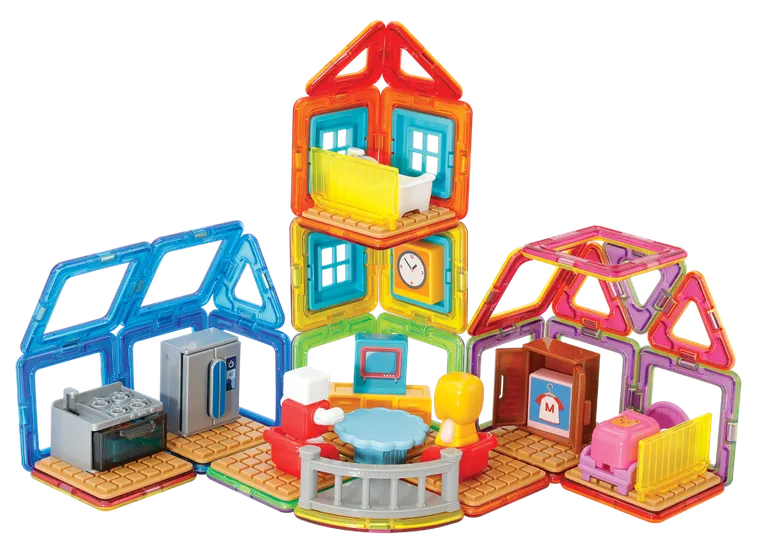 Magformers, Maggy's House, klocki magnetyczne, 33 elementy