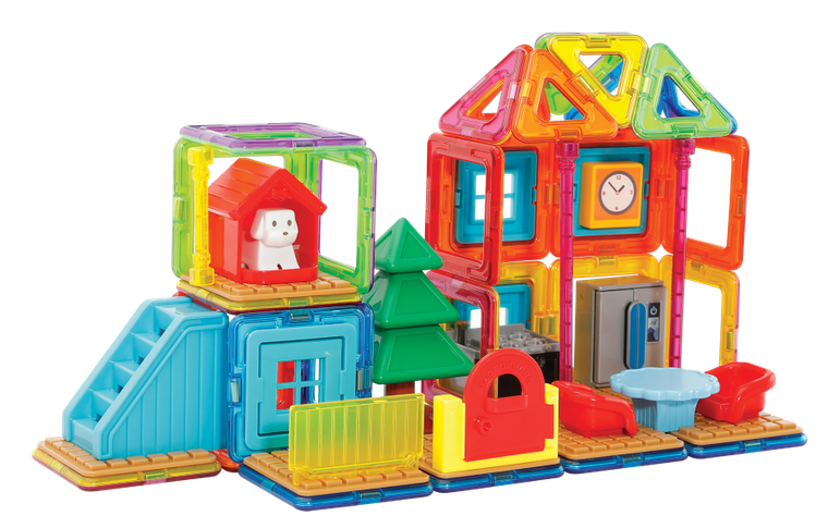 Magformers, Milo's Mansion, klocki magnetyczne, 33 elementy