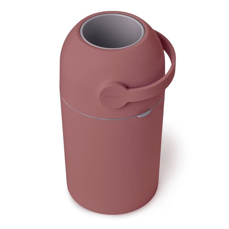 Magic, Majestic, kosz na zużyte pieluchy, burgundowy, na 25 pieluch + worki