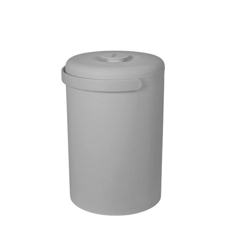 Magic, Majestic/Essential, pokrywka do kosza na zużyte pieluchy, szara