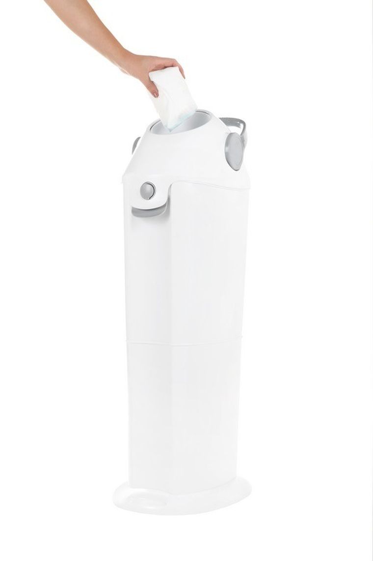 Magic, Professional, kosz na zużyte pieluchy, biały