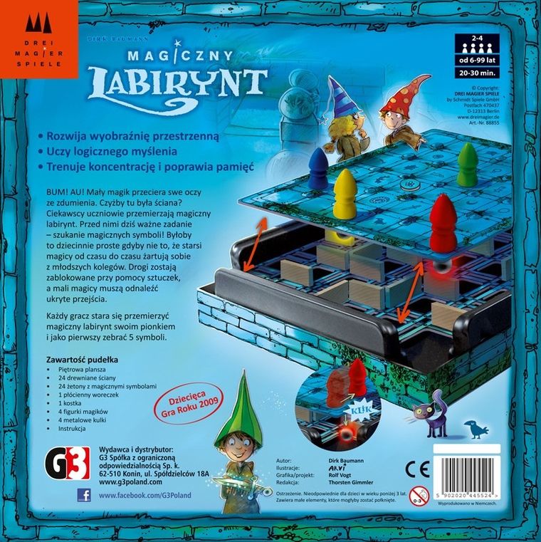 Magiczny labirynt, gra przygodowa