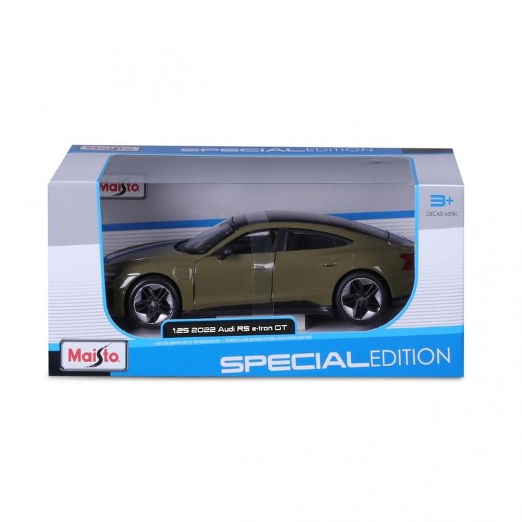 Maisto, Audi RS E-Tron GT 2022, model kompozytowy, zielony, 1:25