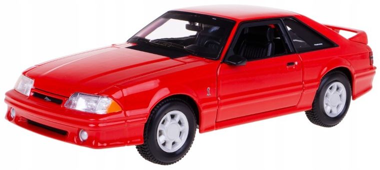 Maisto, Ford Mustang SVT Cobra 1993, model pojazdu, 1:24, czerwony