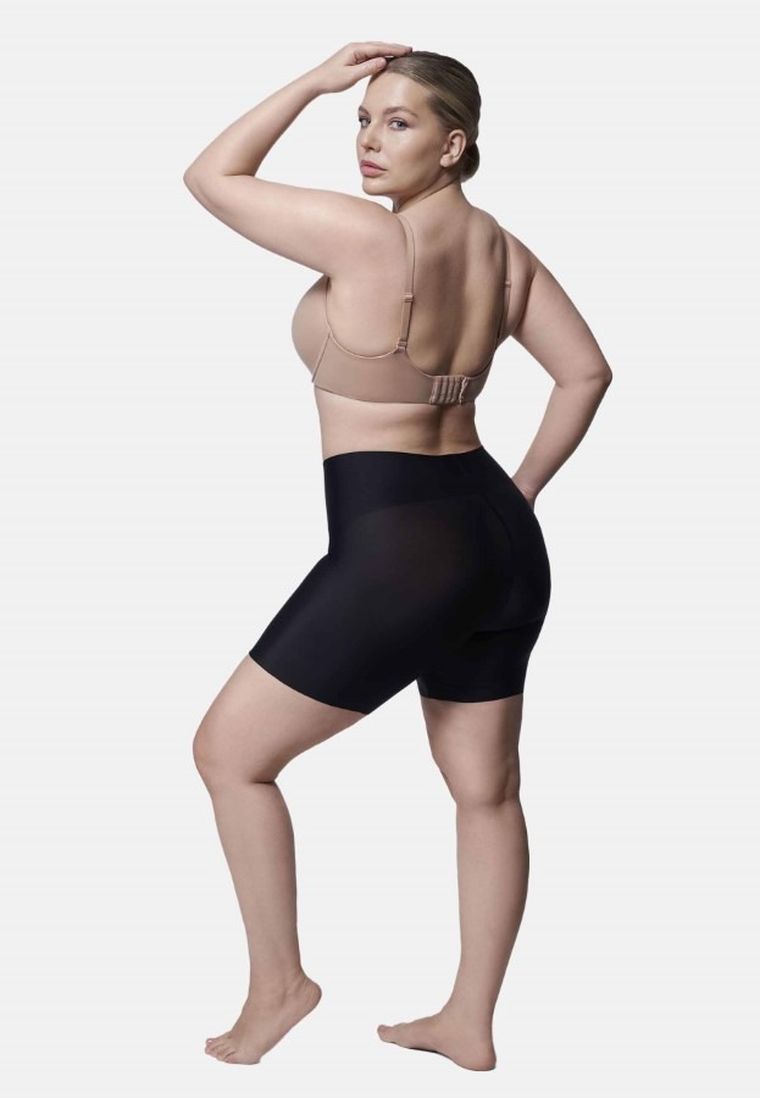 Majtki damskie, modelujące, czarne, Julimex