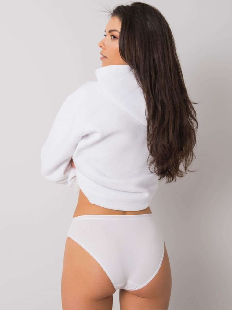 Majtki figi damskie, białe, Berrak