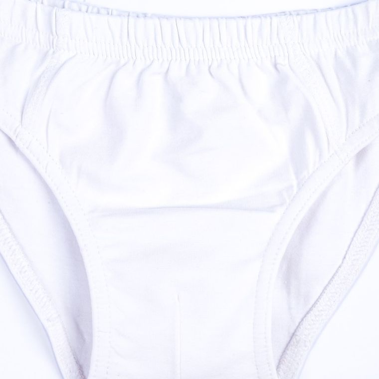 Majtki slipki chłopięce, białe, Olimpias