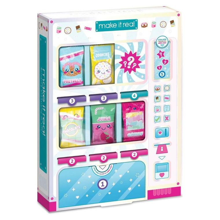 Make it Real, bransoletki, automat z przekąskami, zestaw kreatywny