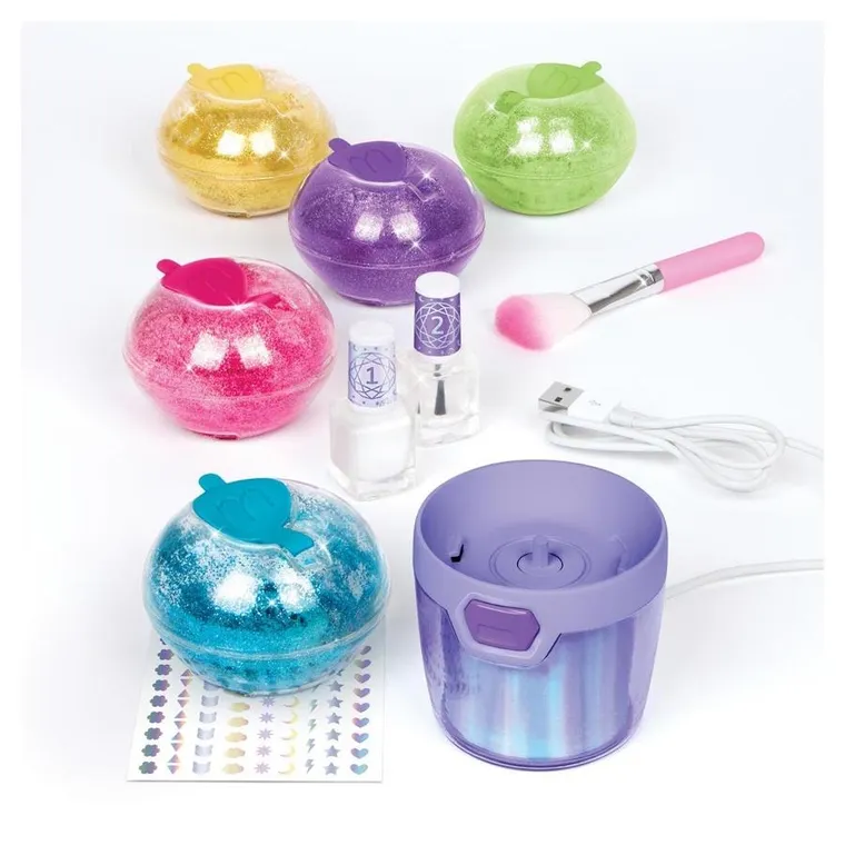 Make it Real, Glitter Nail Studio, zestaw do ozdabiania paznokci, zabawka kreatywna