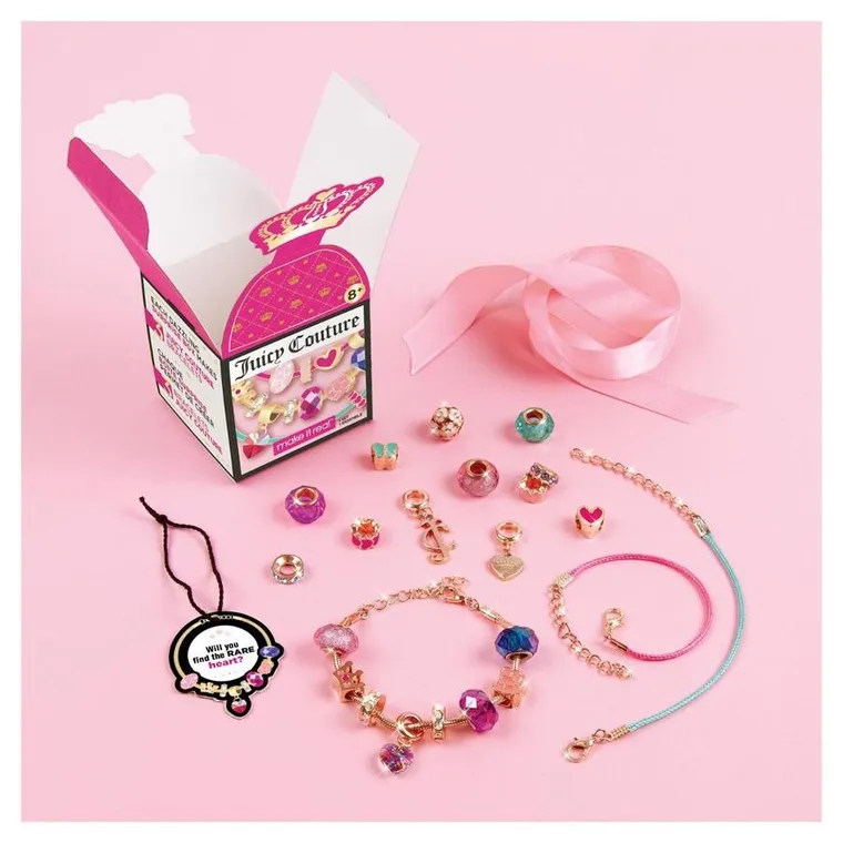 Make it Real, Juicy Couture, Dazzling, zestaw do tworzenia bransoletek, niespodzianka