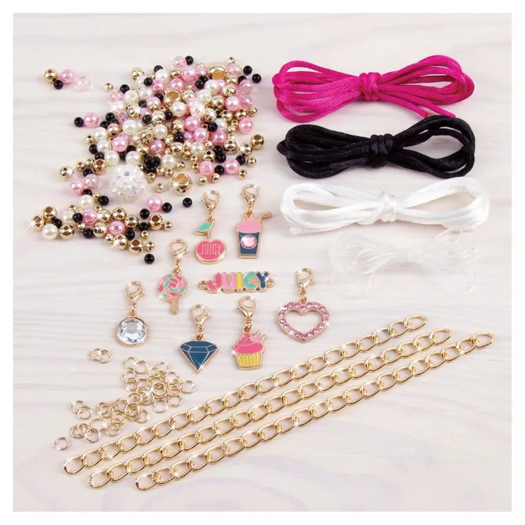 Make it Real, Juicy Couture, Mini Pink & Precious, zestaw do tworzenia bransoletek