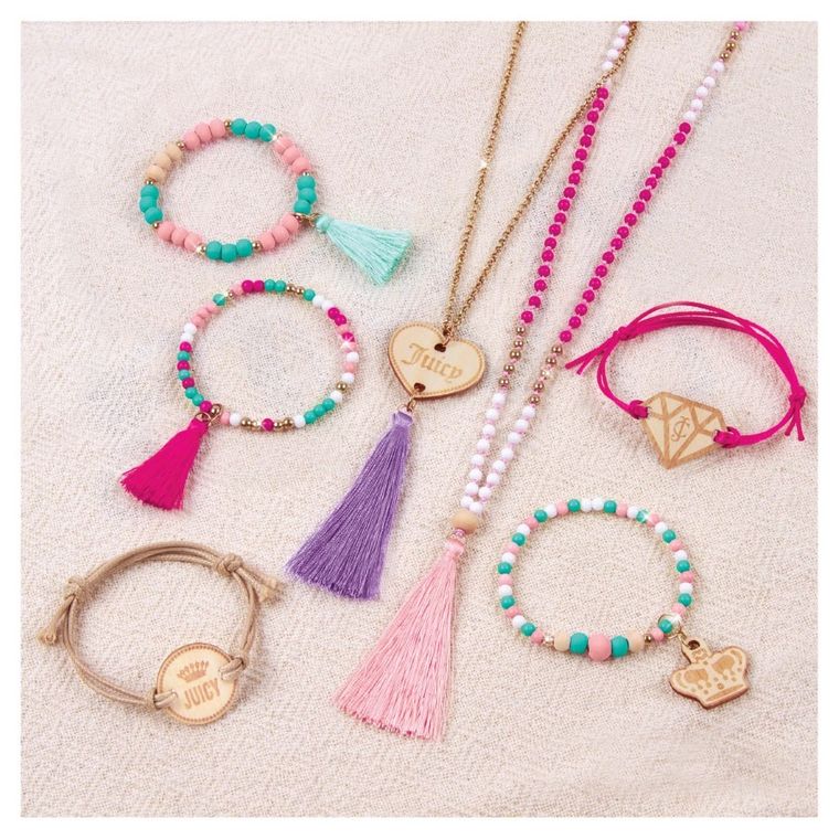 Make it Real, Juicy Couture, Trendy Tassels, zestaw do tworzenia bransoletek