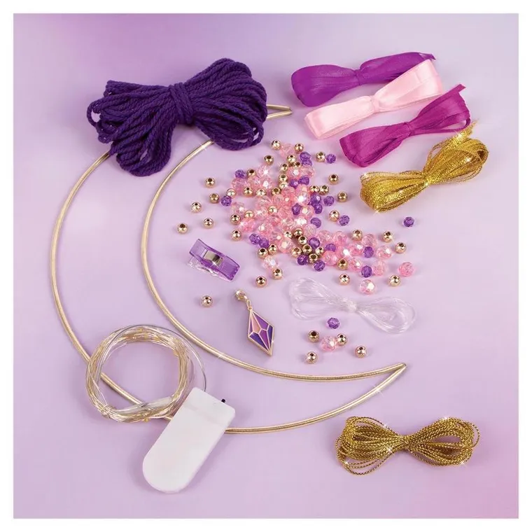 Make it Real, łapacz snów ze światełkami, zestaw kreatywny